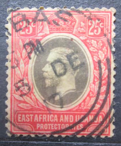Potov znmka Britsk vchodn Afrika a Uganda 1912 Kr Juraj V. Mi# 48 w