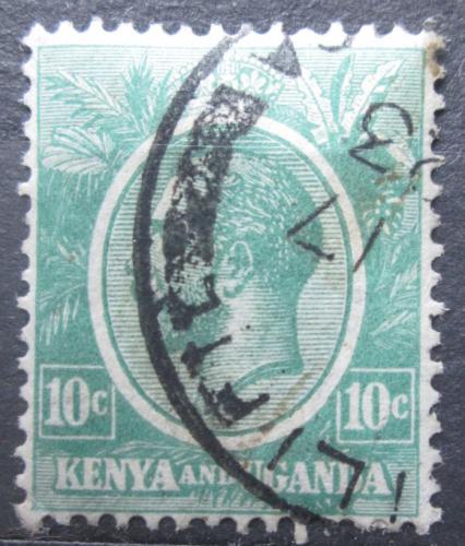 Potov znmka Kea a Uganda 1922 Kr Juraj V. Mi# 3