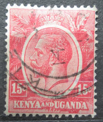Potov znmka Kea a Uganda 1922 Kr Juraj V. Mi# 5