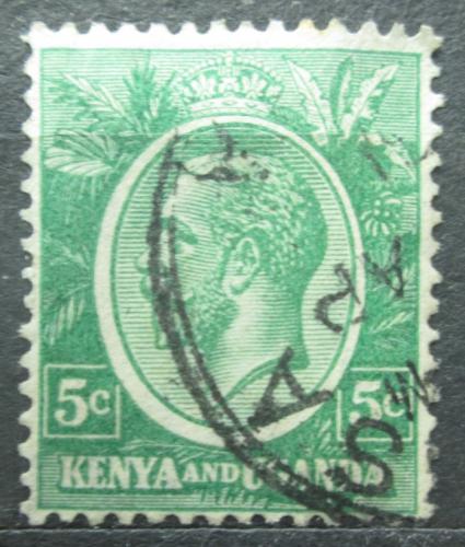 Potov znmka Kea a Uganda 1927 Kr Juraj V. Mi# 22