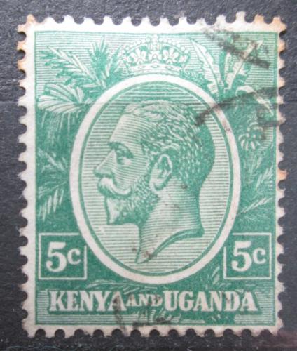 Potov znmka Kea a Uganda 1927 Kr Juraj V. Mi# 22 - zvi obrzok