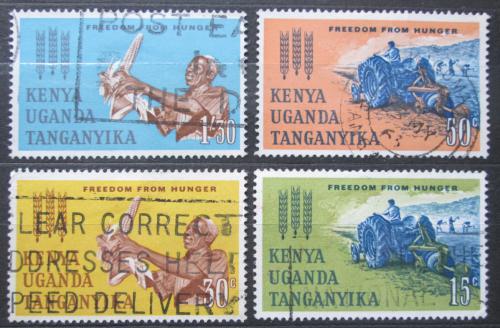 Poštové známky K-U-T 1963 Boj proti hladu Mi# 124-27