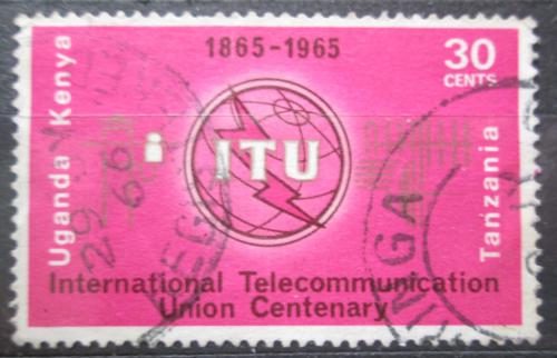 Poštová známka K-U-T 1965 ITU, 100. výroèie Mi# 140