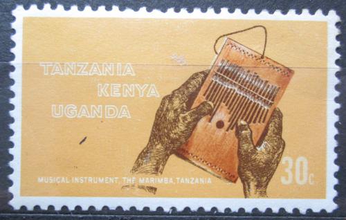 Poštová známka K-U-T 1970 Hudební nástroj Marimba Mi# 197
