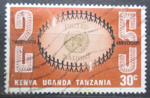 Poštová známka K-U-T 1970 OSN, 25. výroèie Mi# 209