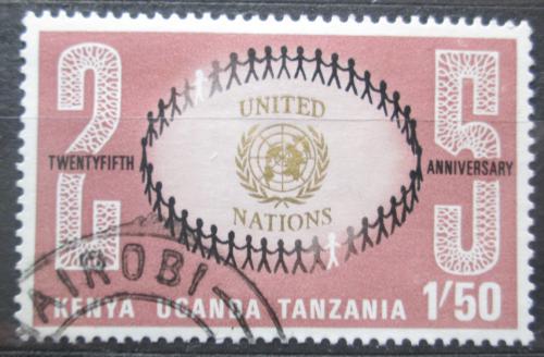 Poštová známka K-U-T 1970 OSN, 25. výroèie Mi# 211