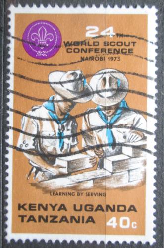 Poštová známka K-U-T 1973 Skauti Mi# 251