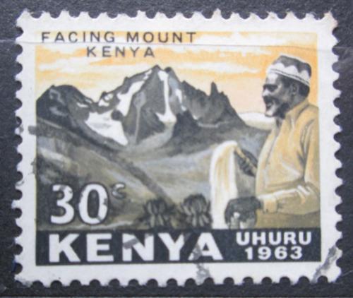 Poštová známka Keòa 1963 Mt. Kenya Mi# 5