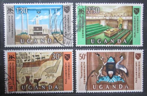 Poštové známky Uganda 1967 Konference Commonwealthu Mi# 101-04