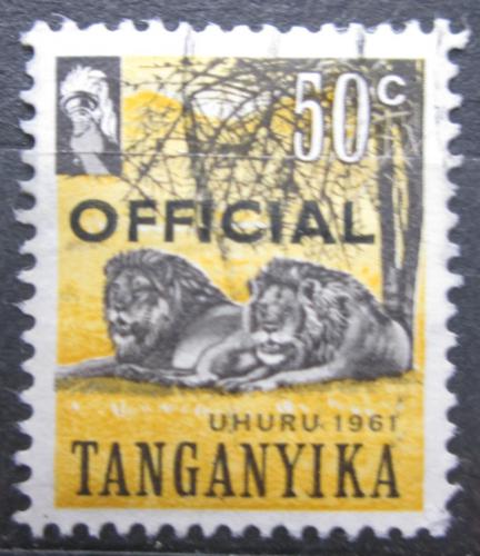 Poštová známka Tanganyika 1961 Levy, úøední Mi# 6