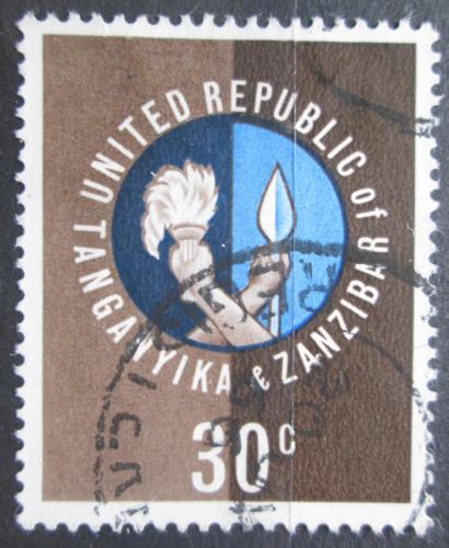 Potov znmka Tanznia 1964 Zaloen Unie Mi# 2 - zvi obrzok