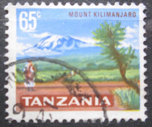 Poštová známka Tanzánia 1965 Kilimandžáro Mi# 12