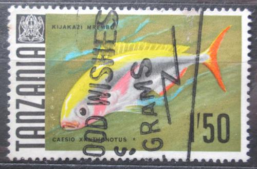 Potov znmka Tanznia 1969 Caesio xanthonotus Mi# 30 - zvi obrzok