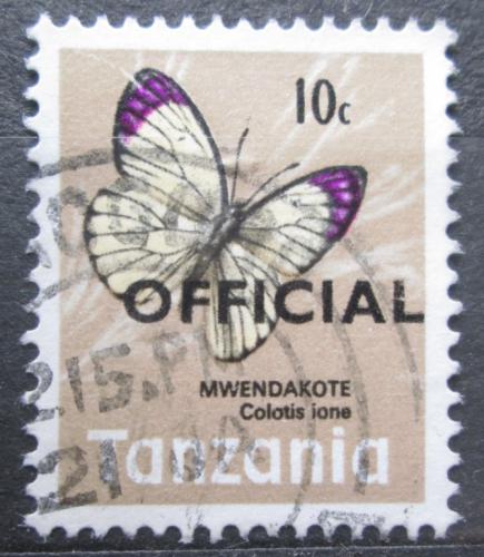 Poštová známka Tanzánia 1973 Colotis ione, úøední Mi# 18 I 