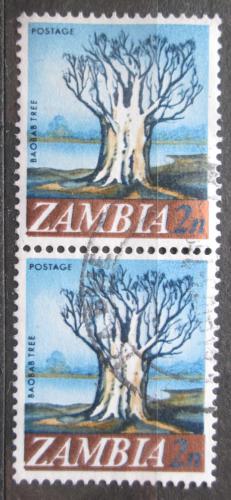 Poštové známky Zambia 1968 Chlebovník pár Mi# 40
