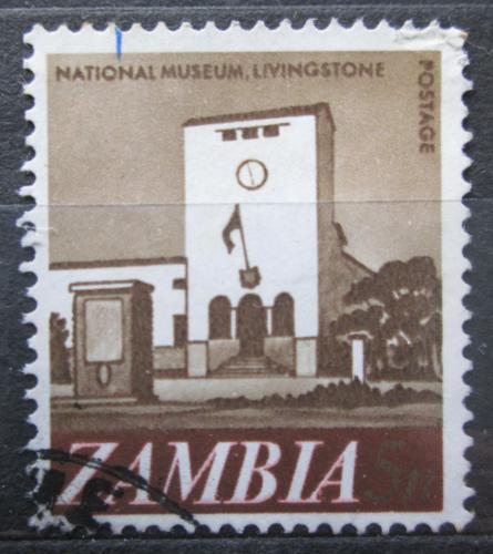 Potov znmka Zambia 1968 Nrodn mzeum v Livingstone Mi# 42 - zvi obrzok