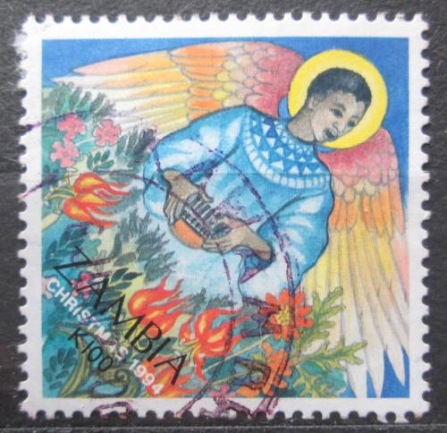 Poštová známka Zambia 1995 Vianoce Mi# 647