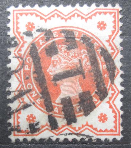 Poštová známka Ve¾ká Británia 1887 Krá¾ovna Viktória Mi# 86