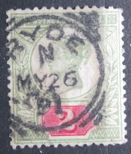 Poštová známka Ve¾ká Británia 1887 Krá¾ovna Viktória Mi# 88 Kat 10€