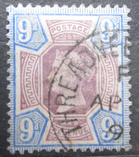 Poštová známka Ve¾ká Británia 1887 Krá¾ovna Viktória Mi# 95 Kat 35€