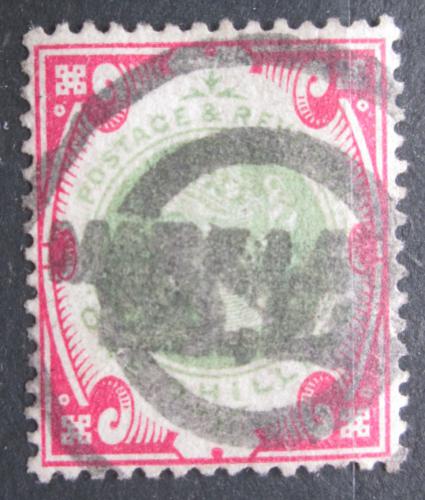 Poštová známka Ve¾ká Británia 1900 Krá¾ovna Viktória RARITA Mi# 101 Kat 100€