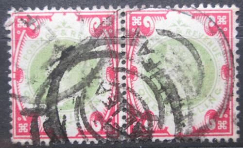 Poštové známky Ve¾ká Británia 1900 Krá¾ovna Viktória pár VELKÁ RARITA Mi# 101 Kat 200€