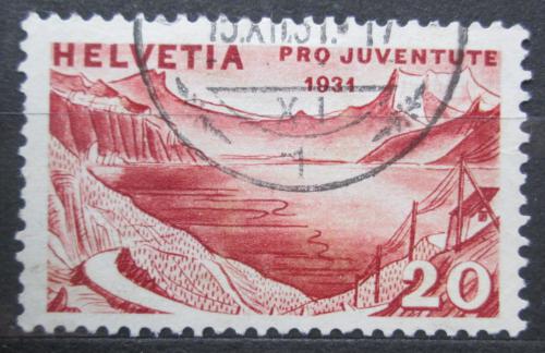 Poštovní známka Švýcarsko 1931 Ženevské jezero, Pro Juventute Mi# 248