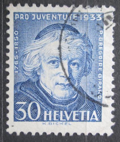 Poštová známka Švýcarsko 1933 Páter Grégoire Girard, Pro Juventute Mi# 269 Kat 11€