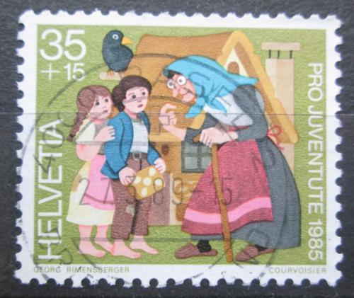 Poštová známka Švýcarsko 1985 Jeníèek a Maøenka, Pro Juventute Mi# 1304