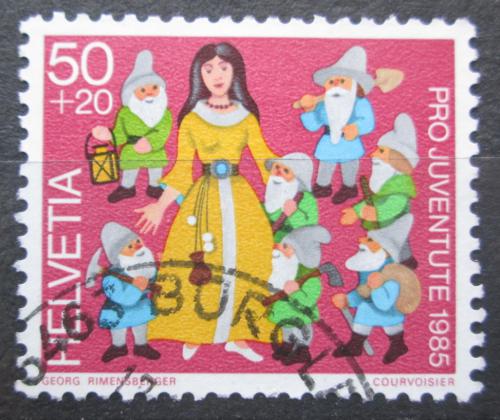 Poštová známka Švýcarsko 1985 Snìhurka, Pro Juventute Mi# 1305