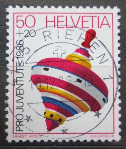 Poštová známka Švýcarsko 1986 Káèa, Pro Juventute Mi# 1332