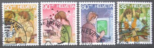 Poštové známky Švýcarsko 1989 Aktivity mládeže, Pro Juventute Mi# 1405-08 Kat 5€