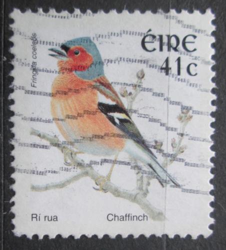 Poštová známka Írsko 2002 Pìnkava obecná Mi# 1390 A