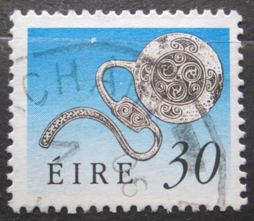 Poštová známka Írsko 1990 Hlinìná brož Mi# 703 I A