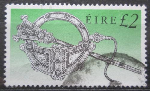 Poštová známka Írsko 1990 Stará spona Mi# 728 I A
