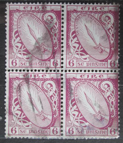 Poštové známky Írsko 1942 Meè svìtla ètyøblok Mi# 79 A