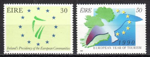 Poštové známky Írsko 1990 Európa Mi# 698-99