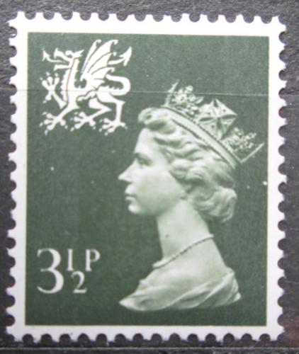 Poštová známka Wales 1974 Krá¾ovna Alžbeta II. Mi# 15