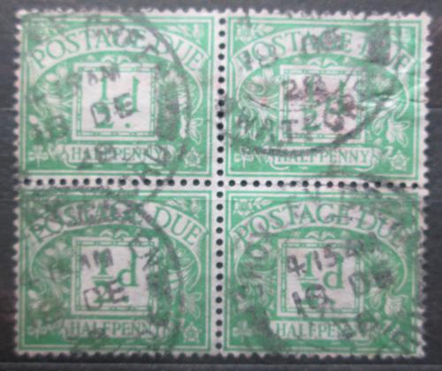 Poštové známky Ve¾ká Británia 1938 Doplatná ètyøblok Mi# 26 Kat 30€