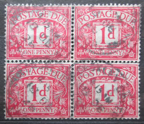 Poštové známky Ve¾ká Británia 1938 Doplatná ètyøblok Mi# 27