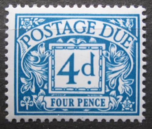 Poštová známka Ve¾ká Británia 1968 Doplatná Mi# 70