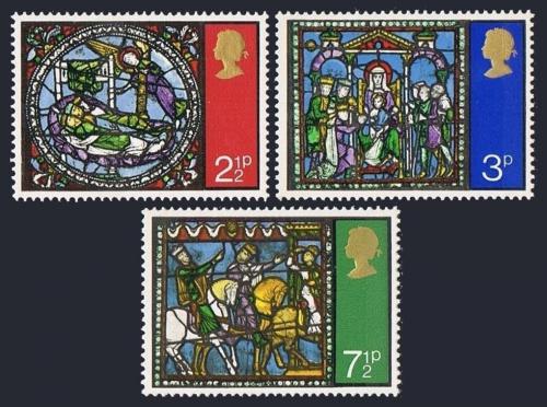 Poštové známky Ve¾ká Británia 1971 Vianoce Mi# 587-89