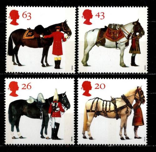 Poštové známky Ve¾ká Británia 1997 Kone Mi# 1701-04 Kat 5.50€