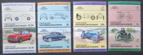 Poštové známky Svätý Vincent, Union Island 1985 Automobily Mi# 102-09