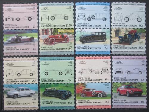 Poštové známky Svätý Vincent, Union Island 1985 Automobily Mi# 110-25