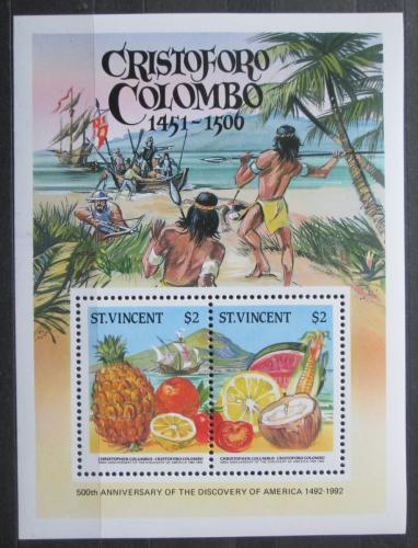 Poštové známky Svätý Vincent 1986 Tropické ovoce Mi# N/N