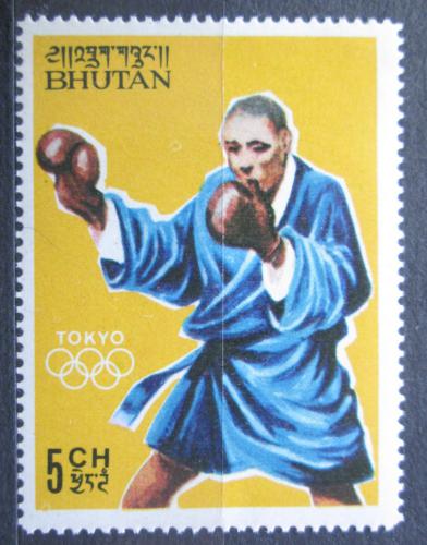 Poštová známka Bhútán 1964 LOH Tokio, box Mi# 32 A