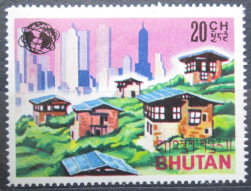 Poštová známka Bhútán 1965 New York Mi# 60 A
