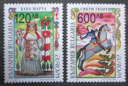 Poštové známky Bulharsko 1997 Európa CEPT, legendy Mi# 4274-75 Kat 4.50€