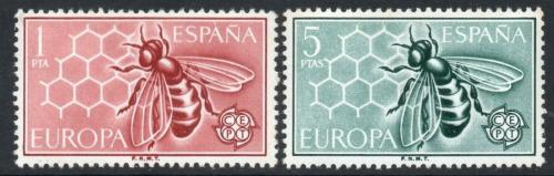 Poštové známky Španielsko 1962 Európa CEPT Mi# 1340-41